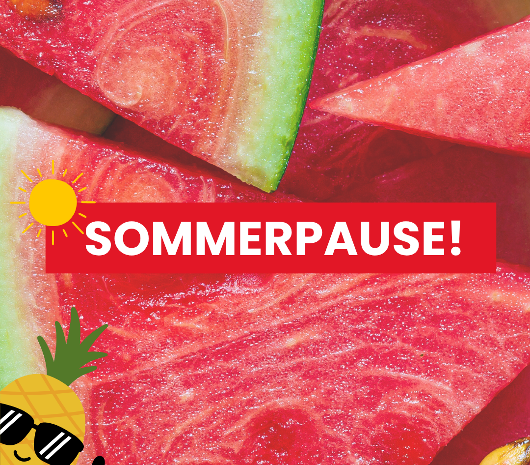 Sommerpause im August – unser Garten bleibt geöffnet
